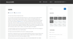 Desktop Screenshot of blog.alsedi.com