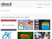 Tablet Screenshot of alsedi.com
